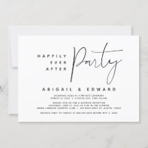 Festa de Elopamento de Casamento Feliz para Sempre