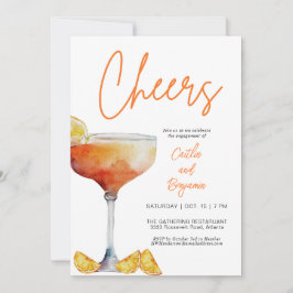 Convite Festa de Engajamento Cheers