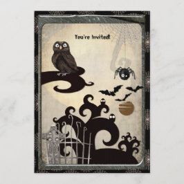 Convite FESTA DE EVENTOS Bo-Tiliciosos do Halloween