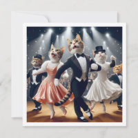 Festa de fantasia, festa de dança de salão, Cat