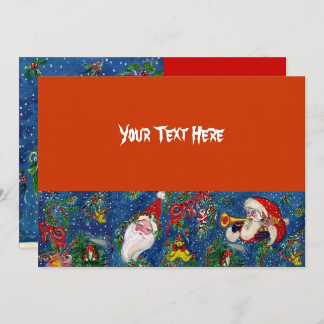 CONVITE FESTA DE FERIADOS NOTURNOS DO NATAL MUSICAL DO BUG (Frente/Verso)