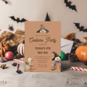 Convite Festa de Figuras de Aniversário de criança de Goos