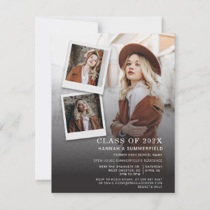 Convite Festa de formatura 4 Fotos Open House 2024 Formand