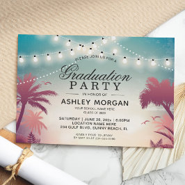 Convite Festa de formatura ao ar livre