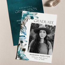 Festa de Formatura com Foto de Cristal em Aquarela