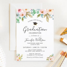 Festa de Formatura com Foto Floral Feminina em Aqu