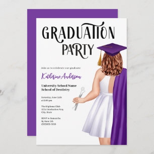 Convite Festa de formatura da Dental School