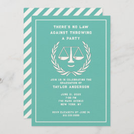 Convite Festa de formatura da Faculdade de Direito