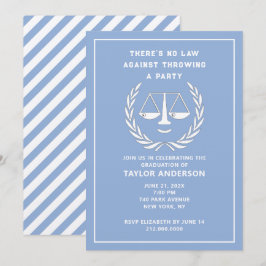 Convite Festa de formatura da Faculdade de Direito