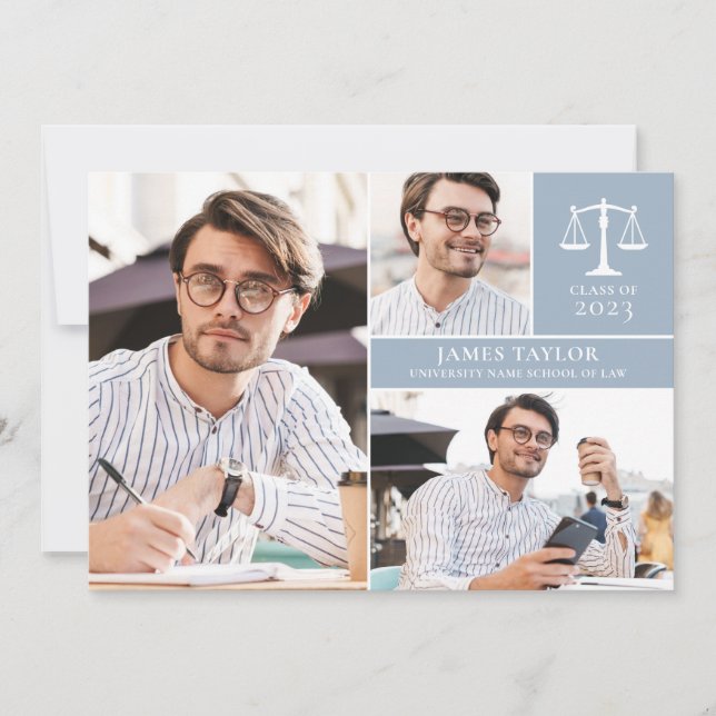 Convite Festa de formatura da Faculdade de Direito Fotográ (Frente)