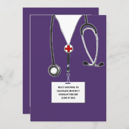 Convite Festa de formatura da Faculdade de Medicina