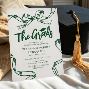 Convite Festa de formatura da junta do Arco Verde Doodle