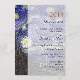 Convite Festa de formatura da Noite Estelar de Belas Artes