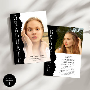 Convite Festa de formatura da Revista Fotográfica do Forma