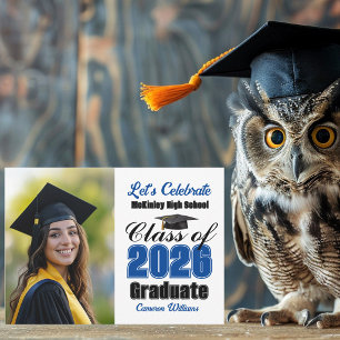 Convite Festa de Formatura da Turma Azul de 2026
