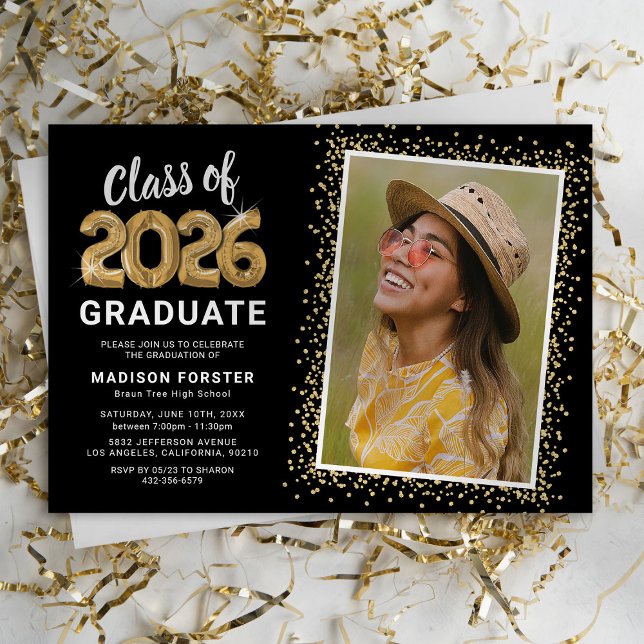 Convite Festa de Formatura da Turma de 2026 (Criador carregado)