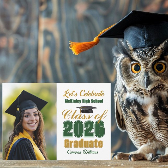 Convite Festa de Formatura da Turma de 2026 da Classe Ouro (Criador carregado)