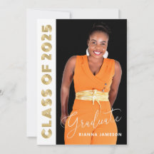 Festa de Formatura da Turma de 2026 Retro Dourado 