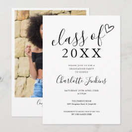 Convite Festa de Formatura da Turma de Script Heart Photo