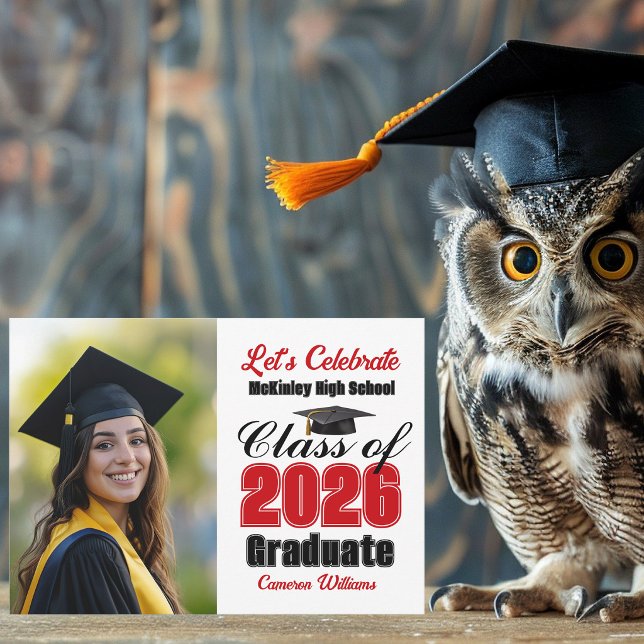 Convite Festa de Formatura da Turma Vermelha de 2026 (Criador carregado)