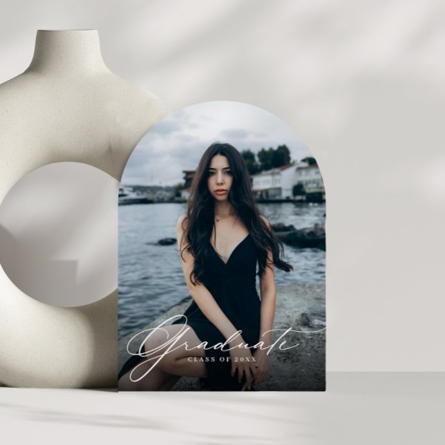 Convite Festa de formatura de código QR da Colagem de Foto (Criador carregado)