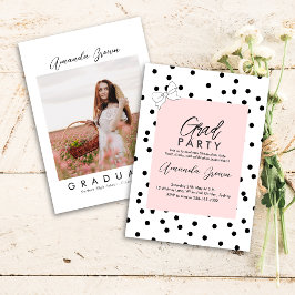 Convite Festa de formatura de coquete elegante 2025