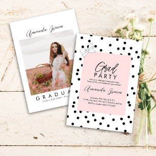 Convite Festa de formatura de coquete elegante 2025