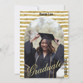 Convite Festa de formatura de Detalhes Personalizados do A