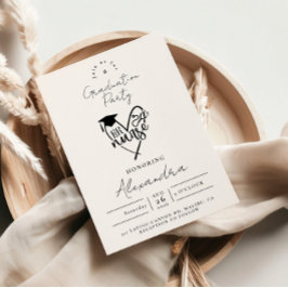 Convite Festa de Formatura de Enfermeira(o)