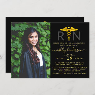 Convite Festa de formatura de Enfermeiro de Fotografia Mod