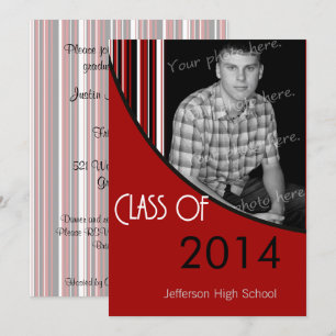 Convite Festa de formatura de faixas de humor Convidar ver