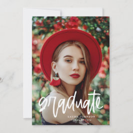 Convite Festa de formatura de Formando de Script Moderno