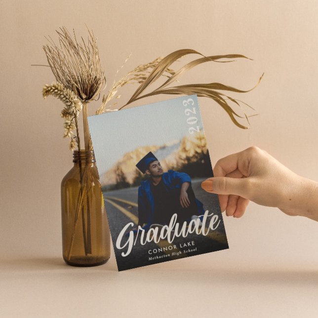 Convite Festa de formatura de Foto Simples 2025 (Criador carregado)