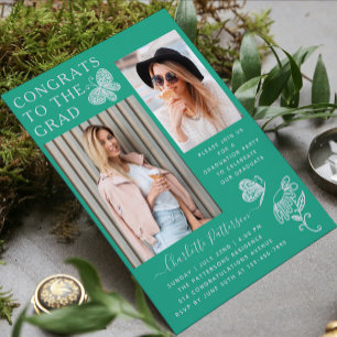 Convite Festa de formatura de Fotografia da Borboleta Bran