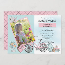 Convite Festa de formatura de Fotografia da Pré-escola Bel