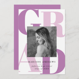 Convite Festa de formatura de Fotografia da Tipografia do 