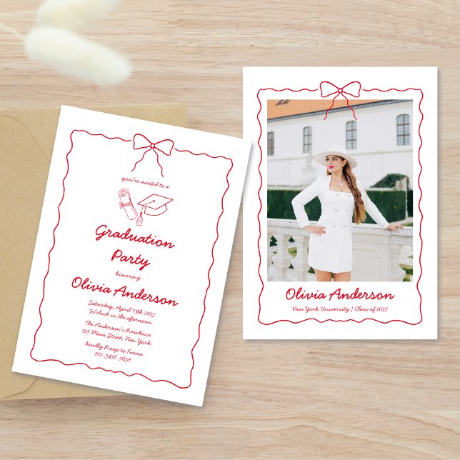 Convite Festa de formatura de Fotografia de Arco Desenho V (Criador carregado)