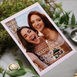 Convite Festa de formatura de Fotografia de Modern Beige G