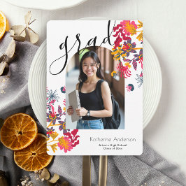 Convite Festa de formatura de Fotografia Floral do Arch Mo
