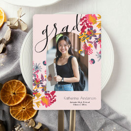 Convite Festa de formatura de Fotografia Floral Rosa de Ar