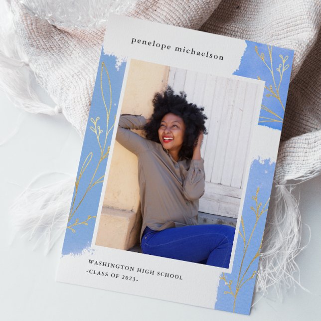 Convite Festa de formatura de Fotografias Botânicas de Pla (Criador carregado)