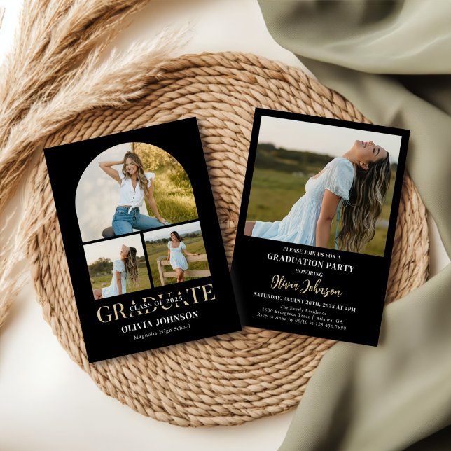 Convite Festa de formatura de Fotografias de Arch (Criador carregado)