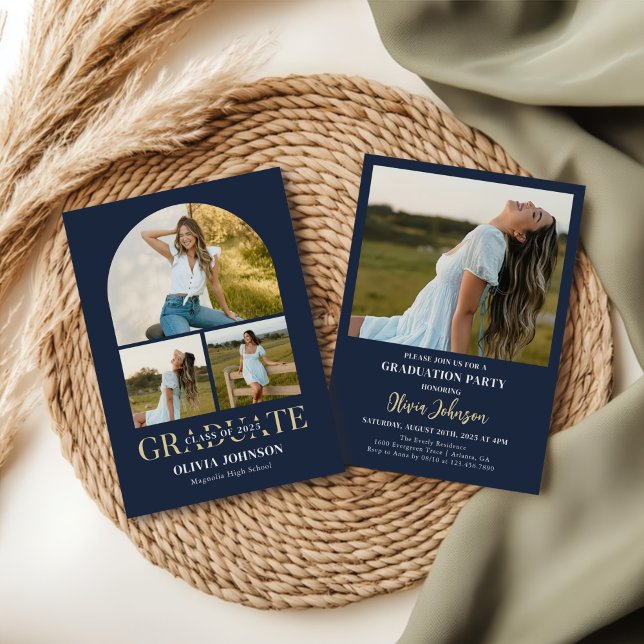 Convite Festa de formatura de Fotografias de Arch (Criador carregado)