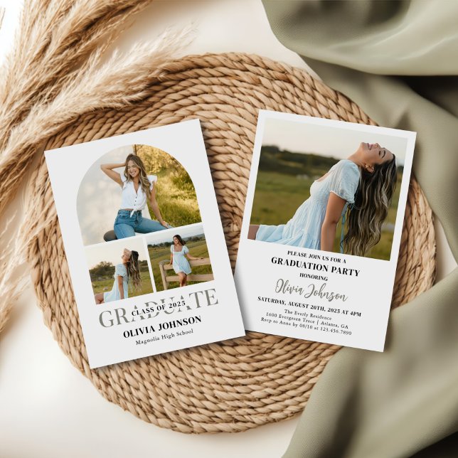 Convite Festa de formatura de Fotografias de Arch (Criador carregado)