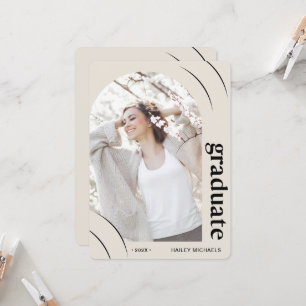 Convite Festa de formatura de Fotografias de Arch Rosa bon