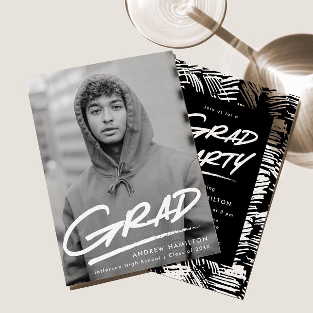 Convite Festa de formatura de Fotografias Digitalizadas (Criador carregado)