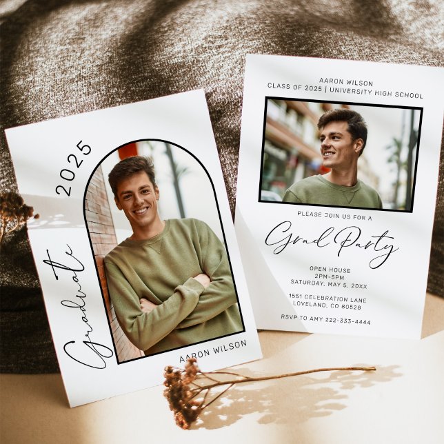 Convite Festa de formatura de Fotografias do Arch Moderno (Criador carregado)