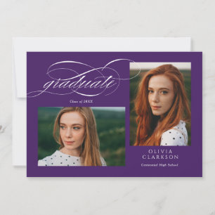 Convite Festa de formatura de Fotografias do Código QR 3 d