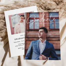 Convite Festa de formatura de Fotografias do Formando 2 de