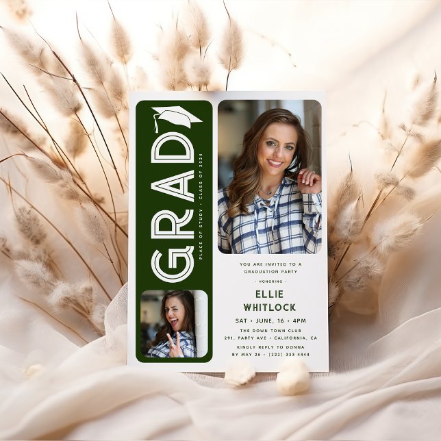 Convite Festa de formatura de Fotografias do Formando 2 Mo (Criador carregado)